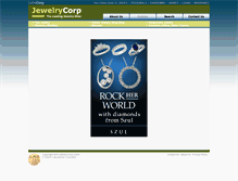 Tablet Screenshot of jewelry-corp.com